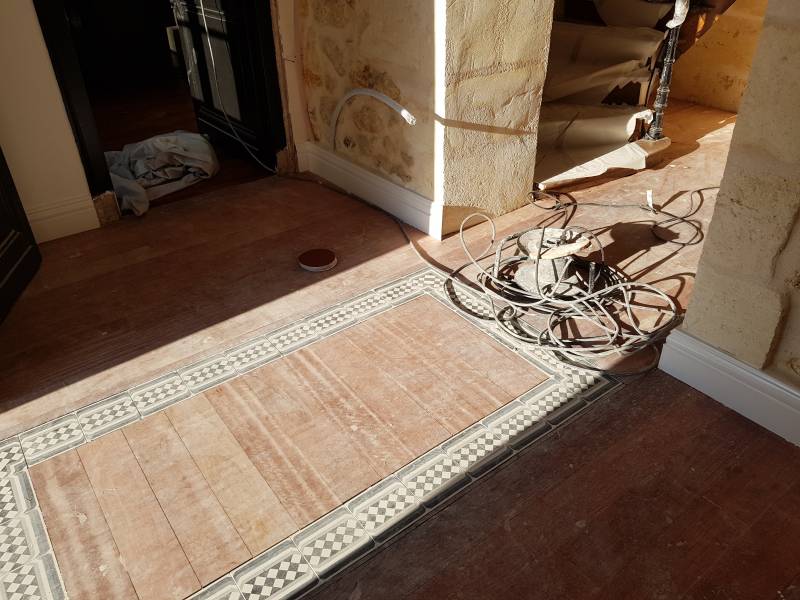 Vitrifier et ponçer un parquet bois massif exotique Bordeaux